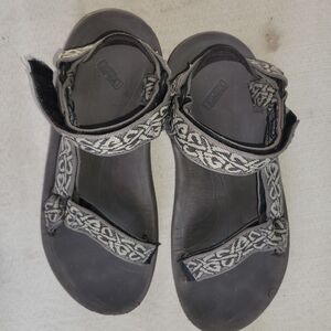 Size 9 Teva Sandals Original Universal Grey Mens SSport Hiking Trail